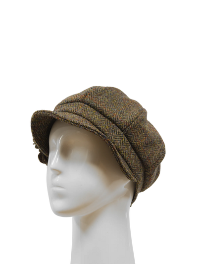 Harris Tweed Ladies Flower Hat - HB40 (HW)