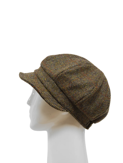 Harris Tweed Ladies Flower Hat - HB40 (HW)