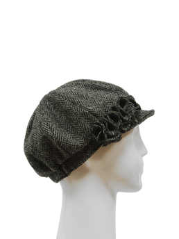 Harris Tweed Ladies Flower Hat - HB64 (HW)