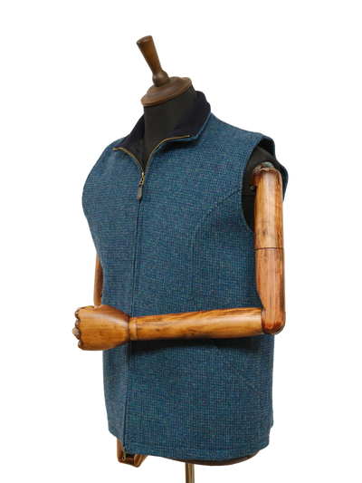 Harris Tweed Gilet Teal