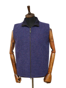 Harris Tweed Gilet Violet