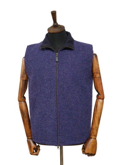 Harris Tweed Gilet Violet
