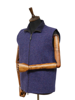 Harris Tweed Gilet Violet