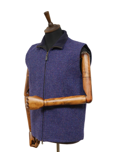 Harris Tweed Gilet Violet