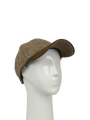 Harris Tweed Glencairn Baseball Cap - Mushroom (HH)