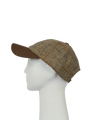 Harris Tweed Glencairn Baseball Cap - Mushroom (HH)