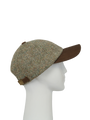 Harris Tweed Glencairn Baseball Cap - Pebble (HH)