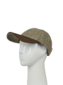 Harris Tweed Glencairn Baseball Cap - Pebble (HH)