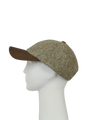 Harris Tweed Glencairn Baseball Cap - Pebble (HH)