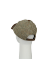Harris Tweed Glencairn Baseball Cap - Pebble (HH)