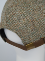 Harris Tweed Glencairn Baseball Cap - Pebble (HH)