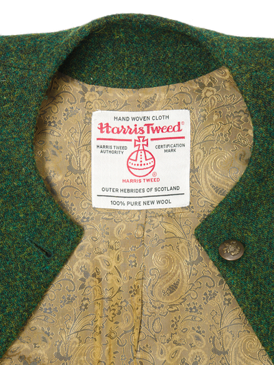 Harris Tweed Grace Jacket Bottle Green