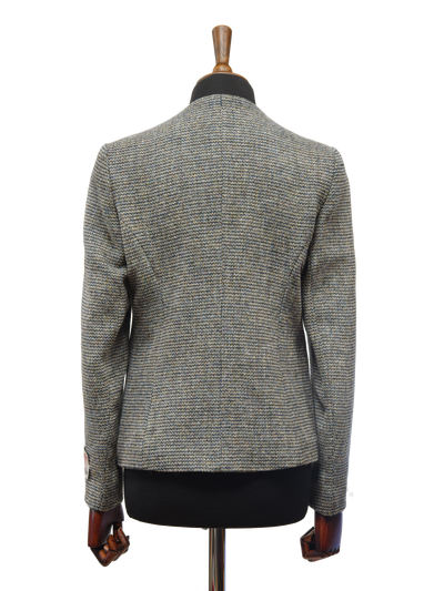 Harris Tweed Grace Jacket Duck Egg Blue Weave