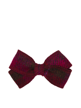 Harris Tweed Hair Clip Bow A032