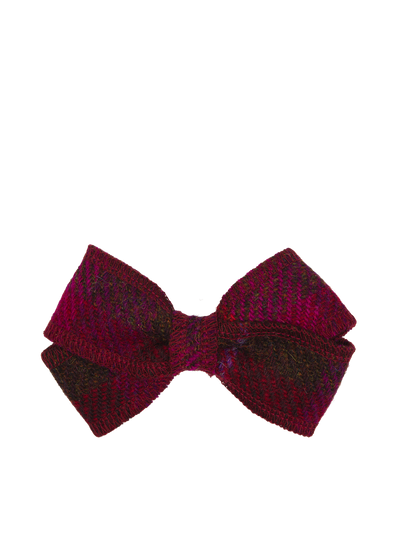 Harris Tweed Hair Clip Bow - A032