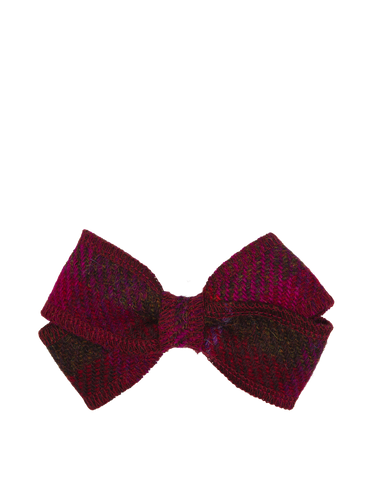Harris Tweed Hair Clip Bow - A032