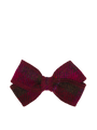 Harris Tweed Hair Clip Bow - A032