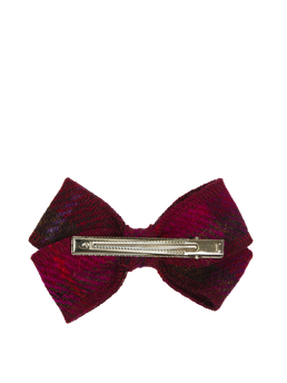Harris Tweed Hair Clip Bow A032