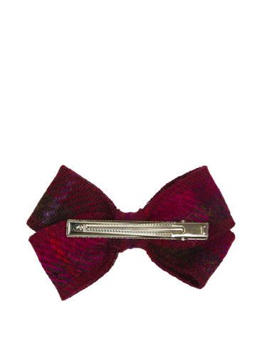 Harris Tweed Hair Clip Bow - A032