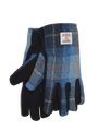 Harris Tweed Ladies Isla Fleece Gloves Blue Pastels