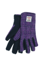 Harris Tweed Ladies Isla - Fleece Gloves Lavender