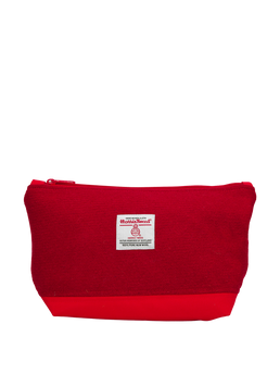 Harris Tweed Washbag 101 (Red)