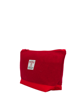 Harris Tweed Washbag 101 (Red)