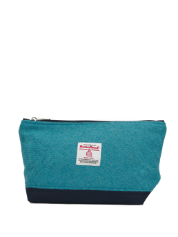 Harris Tweed Washbag 300 (Navy)
