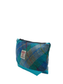 Harris Tweed Washbag A0163 (C) (Sky)
