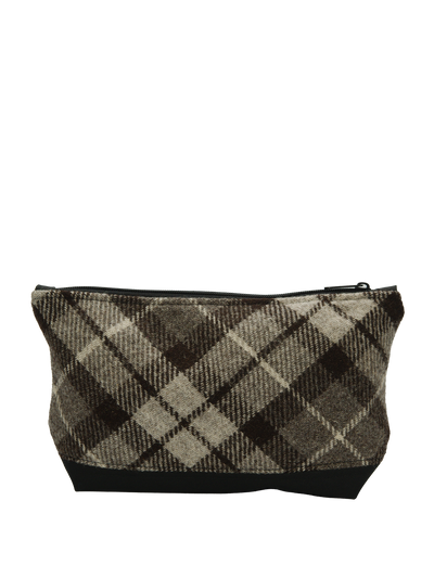 Harris Tweed Washbag A0245 (C) (Black)