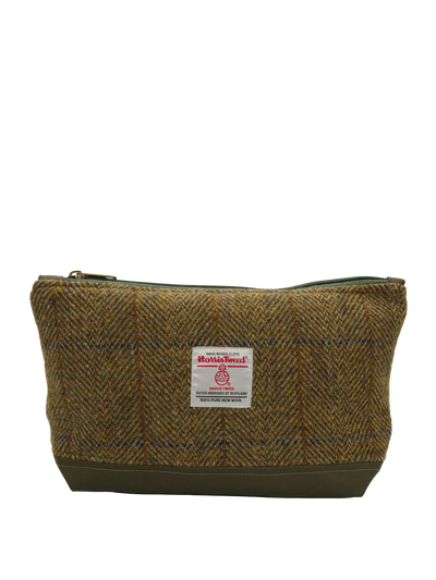 Harris Tweed Washbag HB70 (Olive)