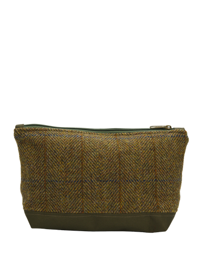 Harris Tweed Washbag HB70 (Olive)