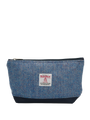 Harris Tweed Washbag NHB4 (Navy)