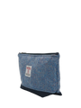Harris Tweed Washbag NHB4 (Navy)