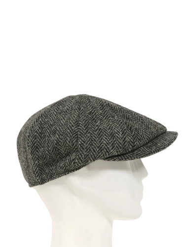 Harris Tweed 8 Piece Flat Cap - HB64 (FW4615)