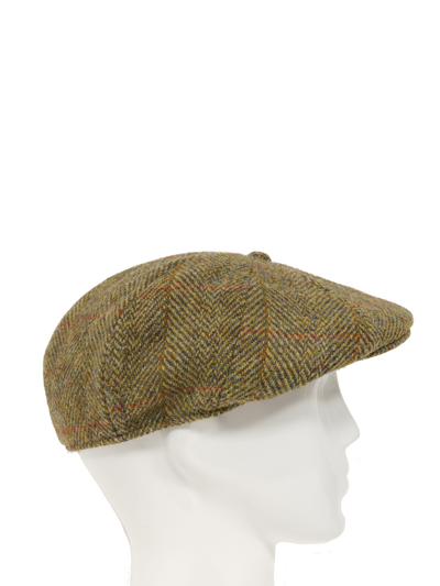 Harris Tweed 8 Piece Flat Cap HB67 HH