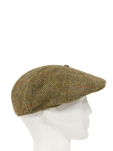Harris Tweed 8 Piece Flat Cap - HB67 (HH)
