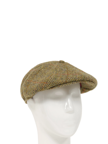 Harris Tweed 8 Piece Flat Cap - HB67 (HH)