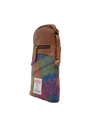 Harris Tweed Barvas Bag A0195 (Brown Leather)