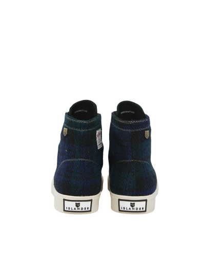 Harris Tweed Blair Trainers Blackwatch Check