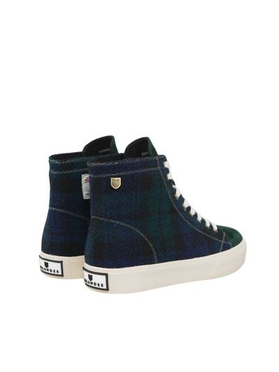 Harris Tweed Blair Trainers Blackwatch Check