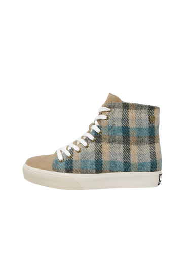 Harris Tweed Blair Trainers - Islander Check