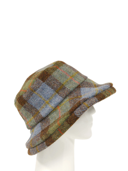 Harris Tweed Ladies Brimmed Hat A017