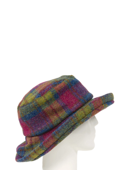 Harris Tweed Ladies Brimmed Hat A0195