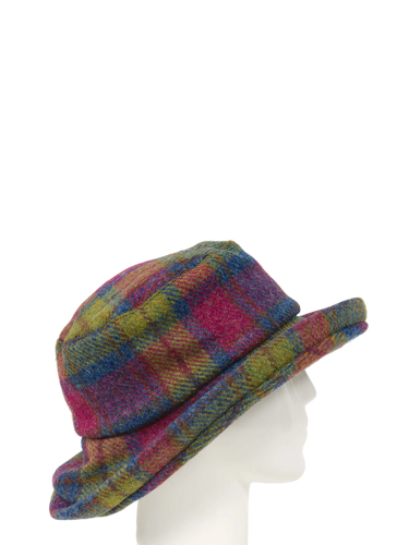 Harris Tweed Ladies Brimmed Hat - A0195