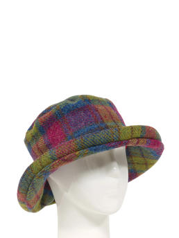 Harris Tweed Ladies Brimmed Hat A0195