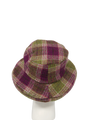 Harris Tweed Ladies Brimmed Hat - Heather Check (GA)