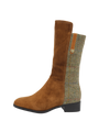 Harris Tweed Brodie Calf Length Boots HB55