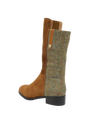Harris Tweed Brodie Calf Length Boots HB55