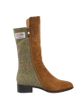 Harris Tweed Brodie Calf Length Boots HB55